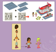 LEGO 3061 instructions page 3 – build guide