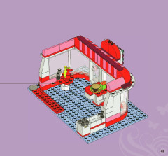 LEGO 3061 instructions page 43 – build guide