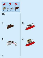 LEGO 30628 instructions page 18 – build guide
