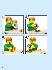 LEGO 30628 instructions page 2 – build guide