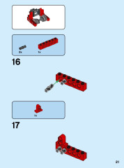 LEGO 30628 instructions page 21 – build guide