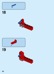 LEGO 30628 instructions page 22 – build guide