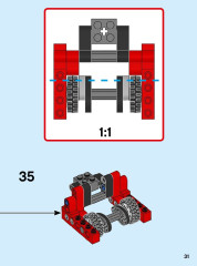 LEGO 30628 instructions page 31 – build guide