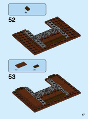LEGO 30628 instructions page 47 – build guide