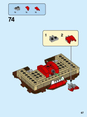 LEGO 30628 instructions page 67 – build guide