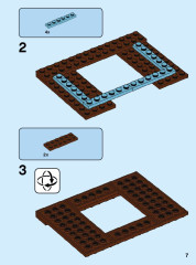 LEGO 30628 instructions page 7 – build guide