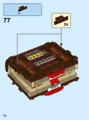 LEGO 30628 instructions page 70 – build guide