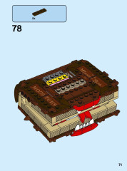 LEGO 30628 instructions page 71 – build guide