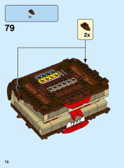 LEGO 30628 instructions page 72 – build guide