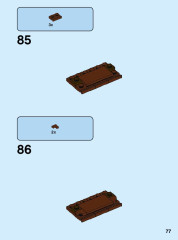 LEGO 30628 instructions page 77 – build guide