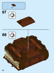 LEGO 30628 instructions page 78 – build guide