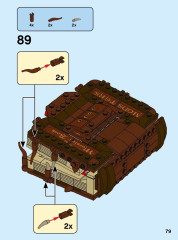LEGO 30628 instructions page 79 – build guide
