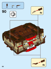 LEGO 30628 instructions page 80 – build guide