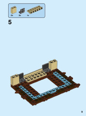 LEGO 30628 instructions page 9 – build guide