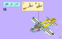 LEGO 3063 instructions page 19 – build guide