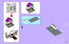 LEGO 3063 instructions page 33 – build guide