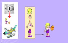 LEGO 3063 instructions page 4 – build guide