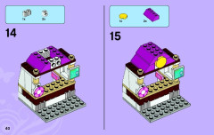 LEGO 3063 instructions page 40 – build guide