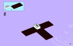 LEGO 3063 instructions page 43 – build guide