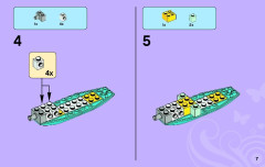 LEGO 3063 instructions page 7 – build guide