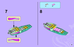 LEGO 3063 instructions page 9 – build guide