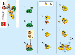 LEGO 30643 instructions page 1 – build guide