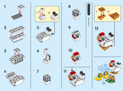 LEGO 30643 instructions page 2 – build guide