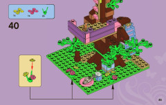 LEGO 3065 instructions page 45 – build guide