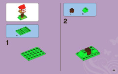 LEGO 3065 instructions page 49 – build guide