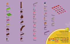 LEGO 3065 instructions page 57 – build guide