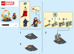 LEGO 30652 instructions page 1 – build guide