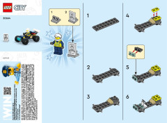 LEGO 30664 instructions page 1 – build guide