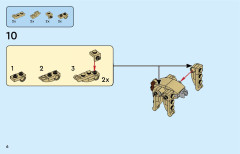 LEGO 30666 instructions page 6 – build guide