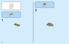 LEGO 30666 instructions page 2 – build guide