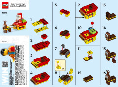 LEGO 30670 instructions page 1 – build guide