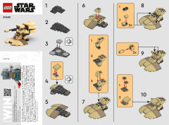 LEGO 30680 instructions page 1 – build guide
