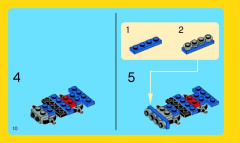 LEGO 31000 instructions page 10 – build guide