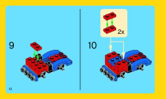 LEGO 31000 instructions page 12 – build guide