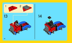 LEGO 31000 instructions page 14 – build guide