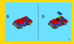 LEGO 31000 instructions page 19 – build guide