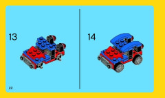 LEGO 31000 instructions page 22 – build guide