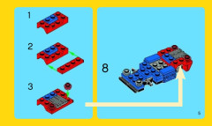 LEGO 31000 instructions page 5 – build guide
