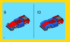 LEGO 31000 instructions page 6 – build guide