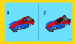 LEGO 31000 instructions page 7 – build guide
