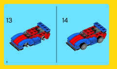 LEGO 31000 instructions page 8 – build guide
