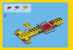 LEGO 31002 instructions page 14 – build guide