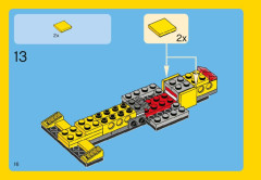 LEGO 31002 instructions page 16 – build guide