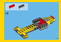 LEGO 31002 instructions page 17 – build guide
