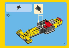 LEGO 31002 instructions page 19 – build guide