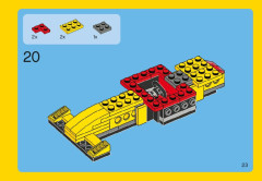 LEGO 31002 instructions page 23 – build guide